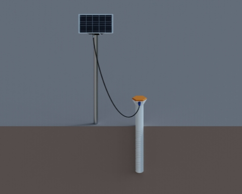 多層土壤墑情監測站